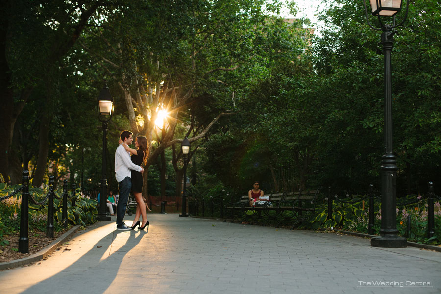 NYC Engagement Photos - Courtney and Jason