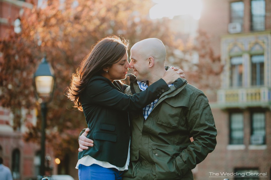 Washington Square Park Engagement Photos