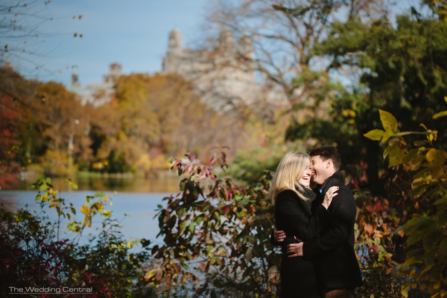 Allison and Adam Central Park Engagement Photos New York Engagement